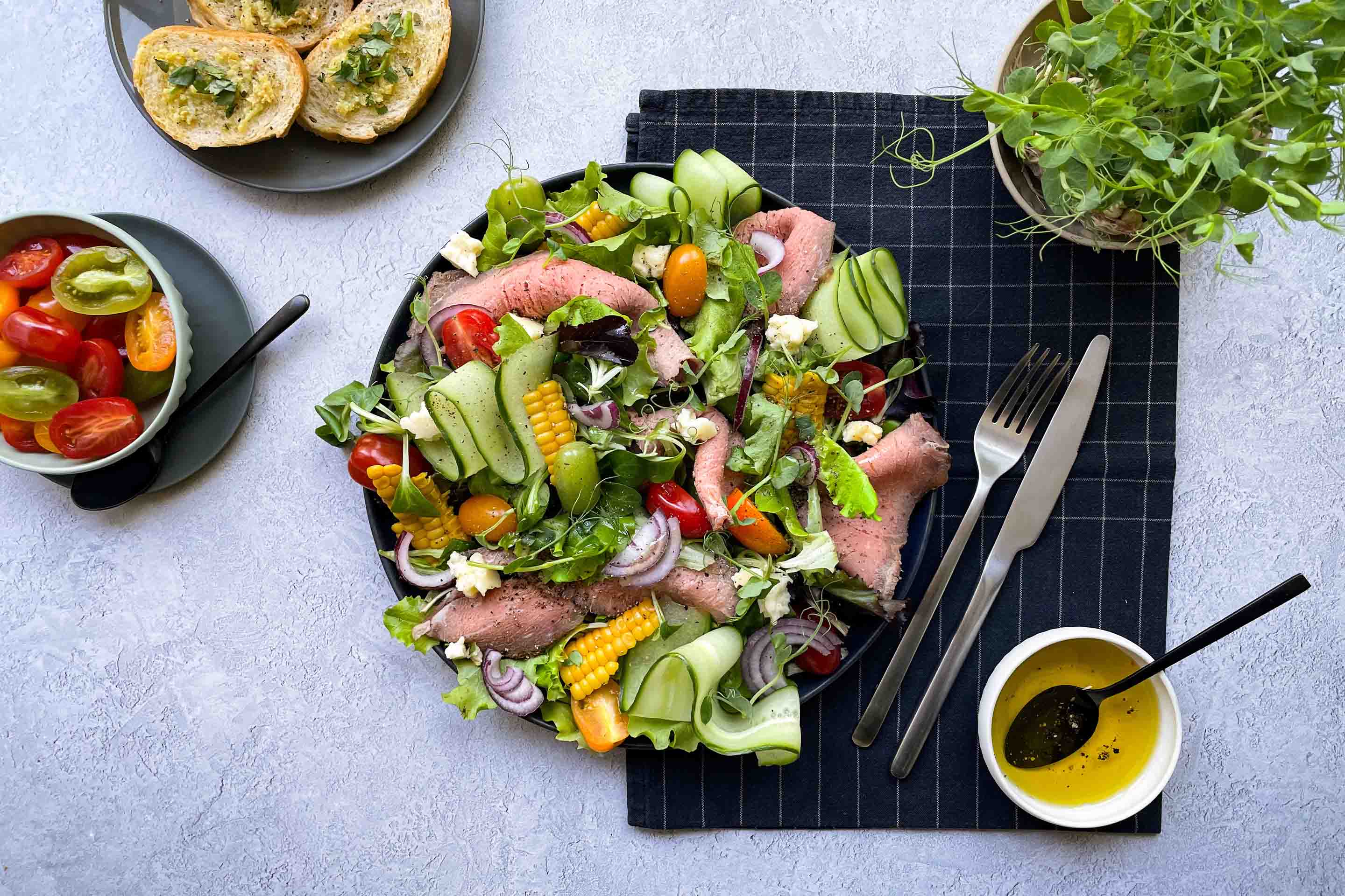 Grill Leftover Salad Web